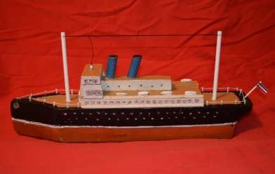 Restored Toy Ocean Liner