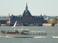 A Classic Tour Boat in New York Harbor