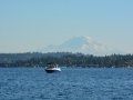 Lake Washington with Mt Rainier