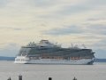 A Princess Cruise Ship Heading for Alaska