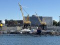 A Virginia-Class Submarine Under Construction
