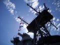 Looking Up at the USS Iowa