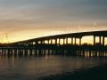 The Pascagoula Bridge At Sunrise