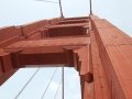 Looking Up at the Golden Gate Bridge