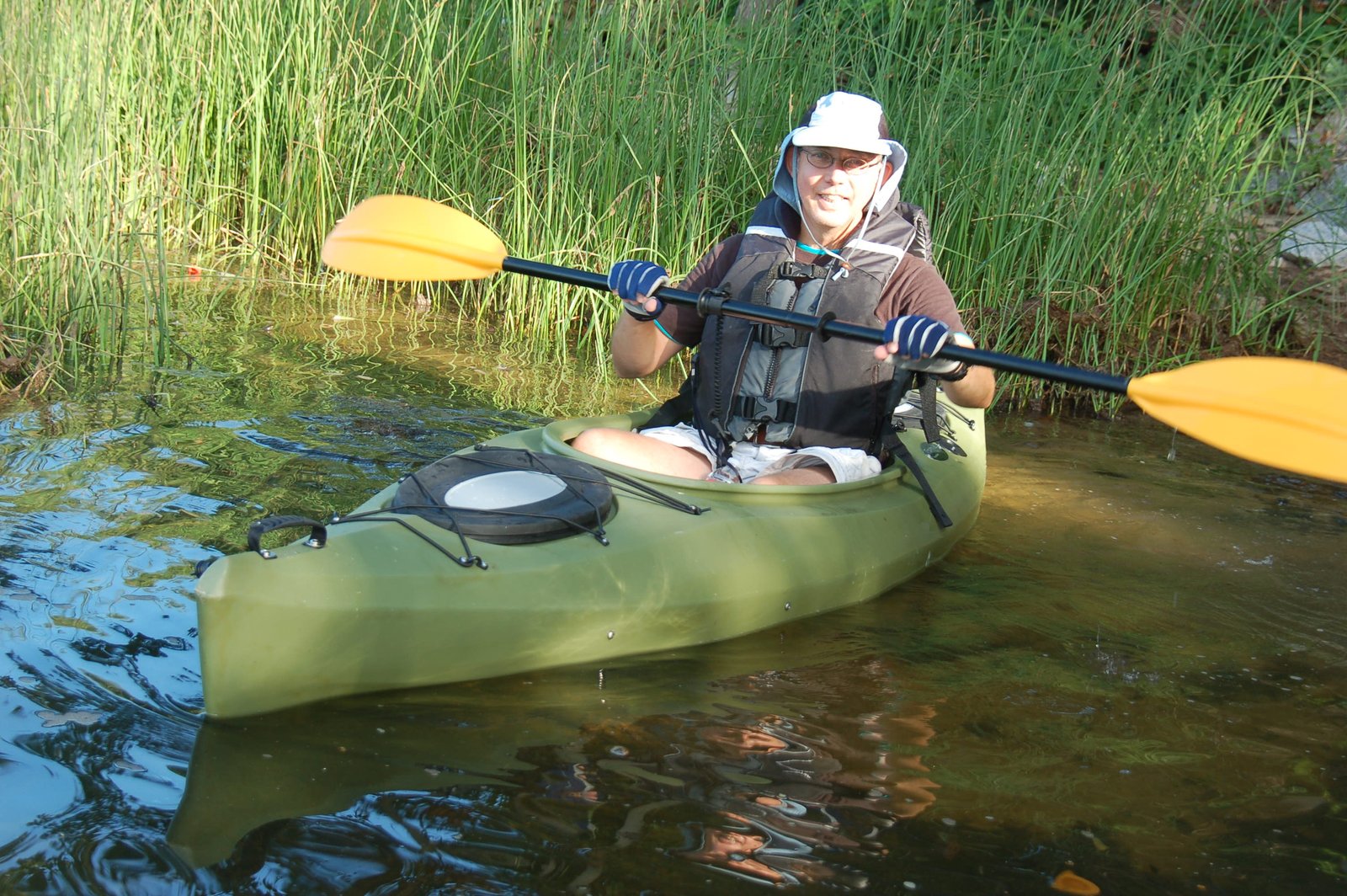 Pictures of my other watersport activity - kayaking