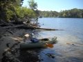 Kayaking on Occoquan Bay