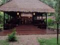 The Lobby and Main Entrance of the Posada Amazonas Jungle Lodge in Peru