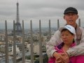 Ron and Winnie On the Eiffel Tower, Paris, France