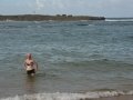 Winnie Enjoying Boca de Cangrejos Beach, Puerto Rico