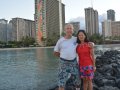 Ron and Winnie in Waikiki
