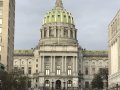 The Capital Building at Harrisburg, Pennsylvania