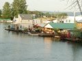 Floating Homes on the Columbia River