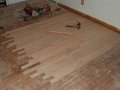 Restoring the Wood Floors - Patching After