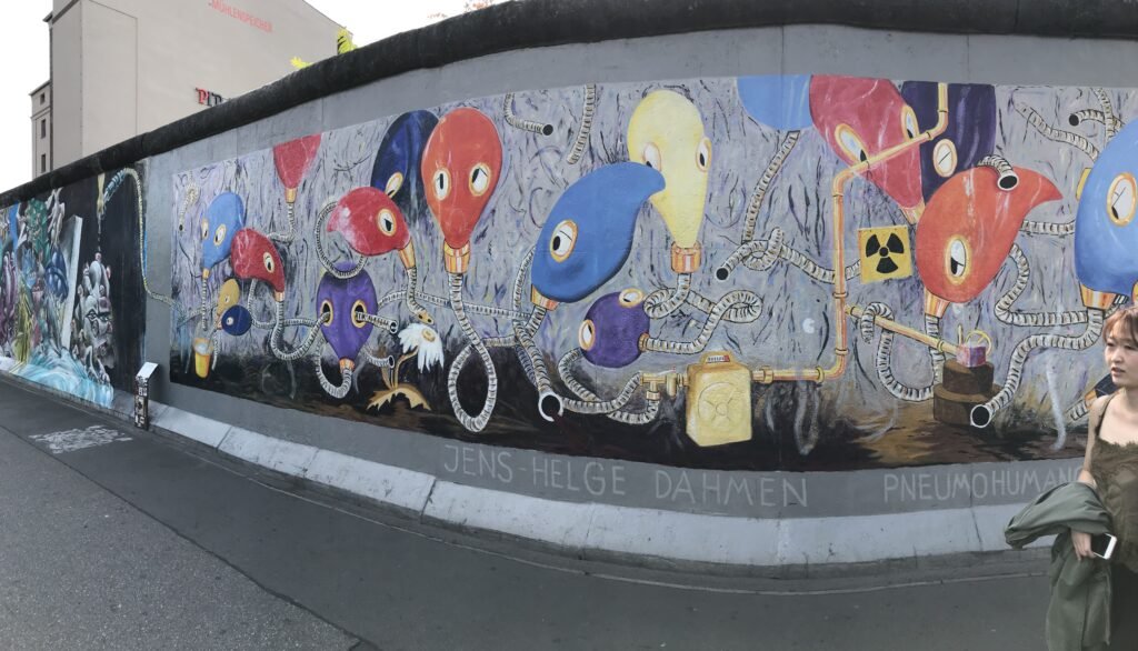 East Side Gallery Wall Art. Berlin, Germany