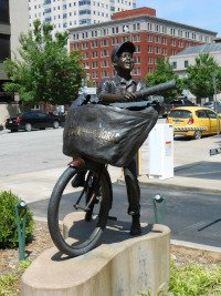 Newspaper Delivery Boy Memorial