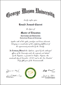 George Mason Graduate Degree Education