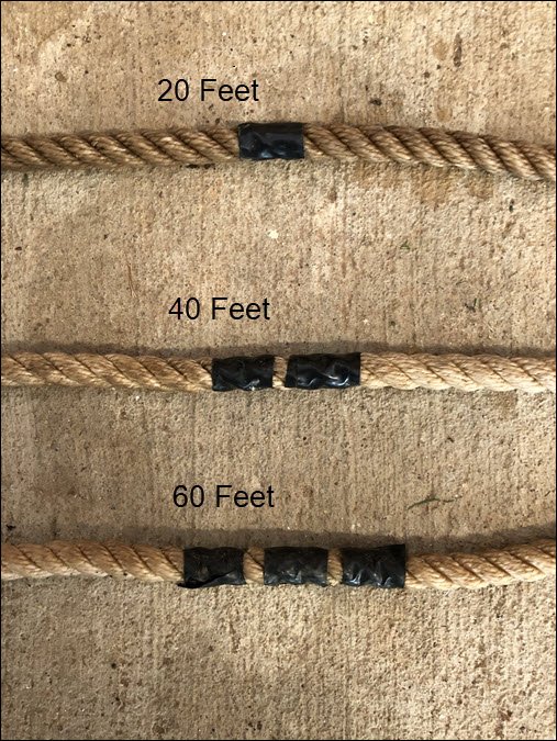 Anchor Line Tape Markings