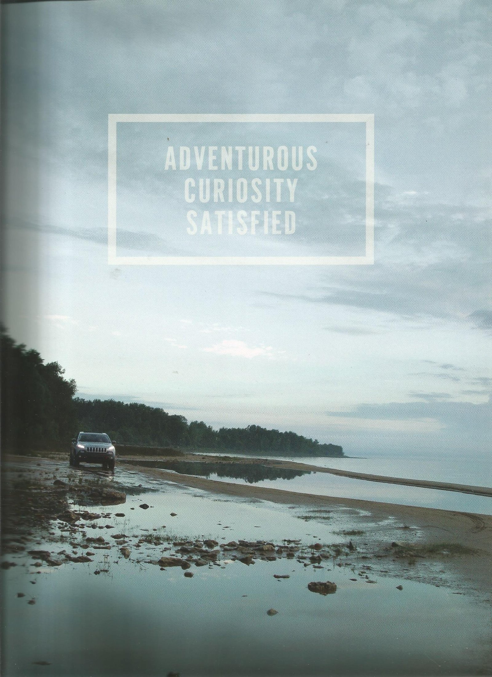Jeep Cherokee Brochure Inside cover artwork
