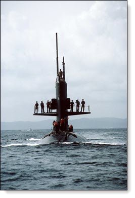 USS Scamp (SSN 588) Official Navy Photo