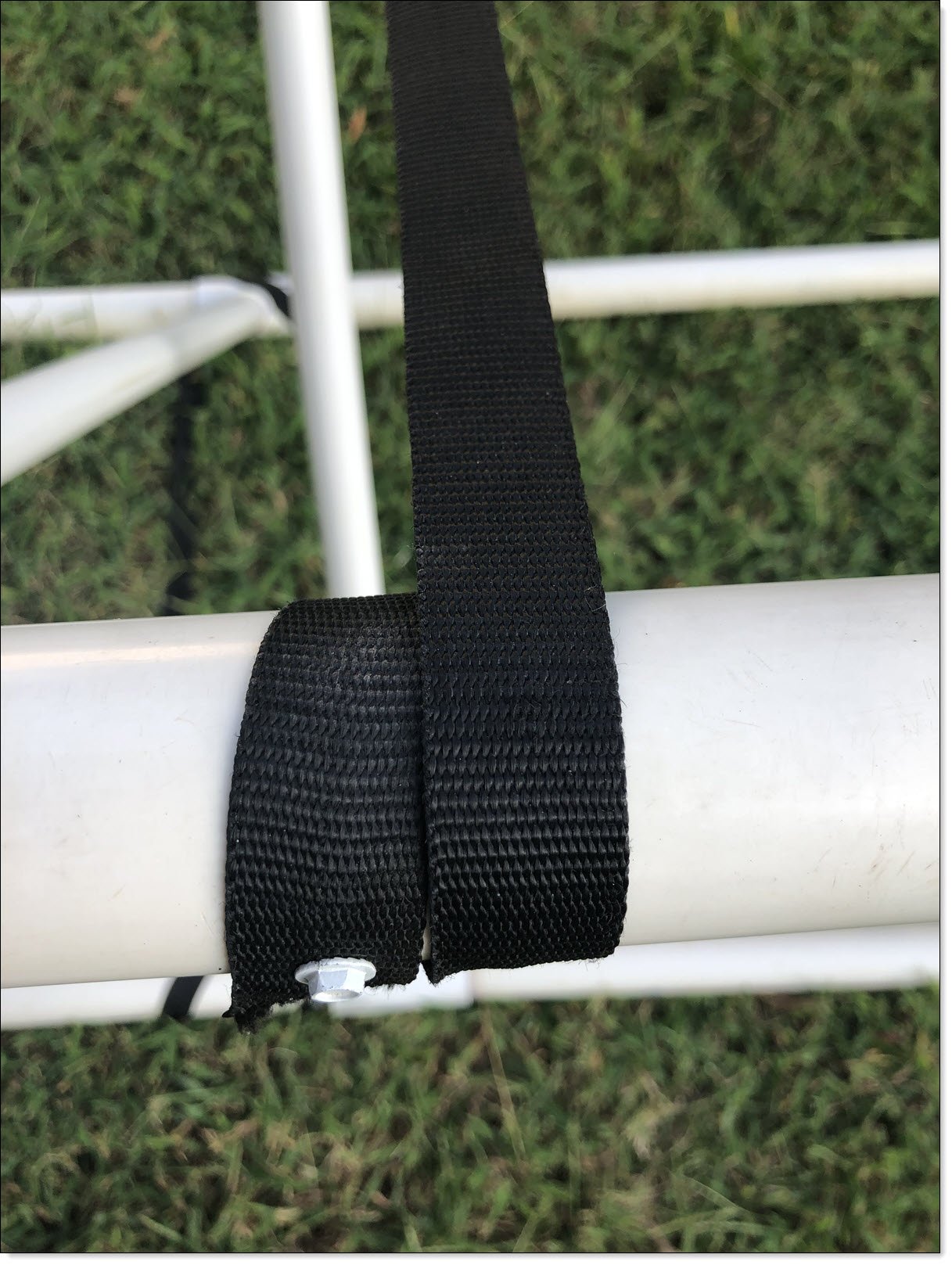 Detail of Nylon Strap Wrapping