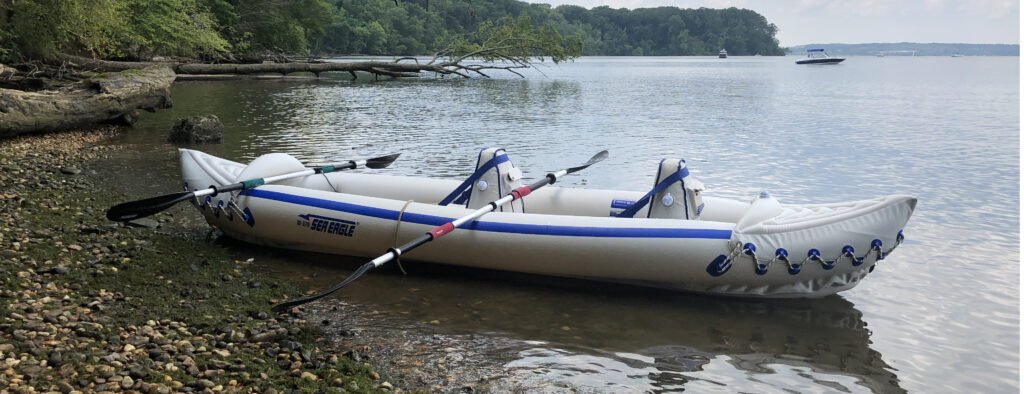 Sea Eagle 370 Inflatable Kayak with Two Deluxe Seats