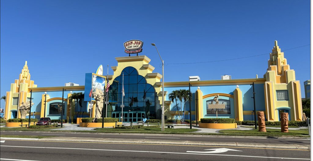 Ron Jon Surf Shop, Coco Beach, Florida. 