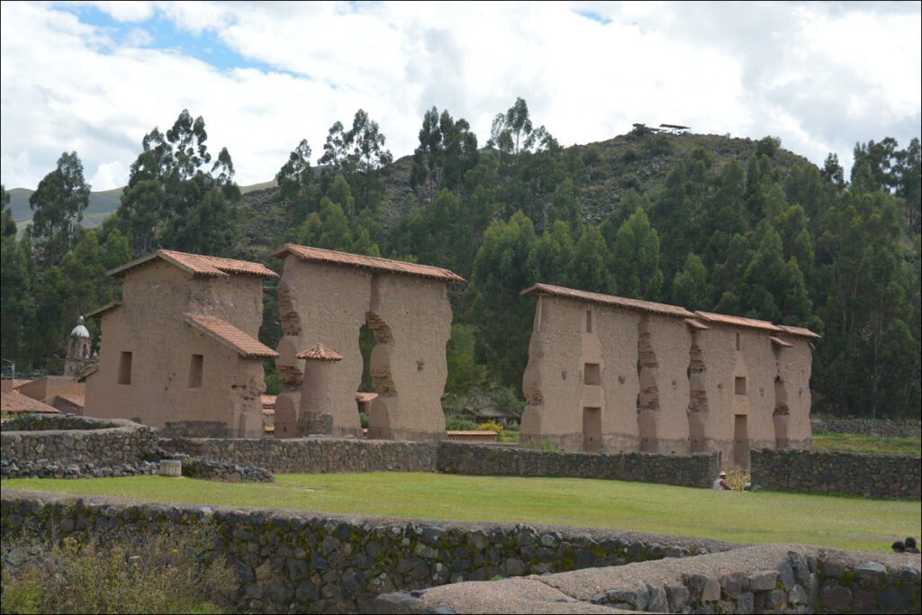 Pre-Incan Structures of Raqch'i, along the road between Cuzco and Puno, Peru