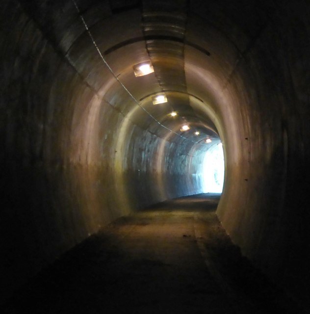 There's a light at the end of the tunnel by Steve Fareham, licensed under CC-BY-SA 2.0