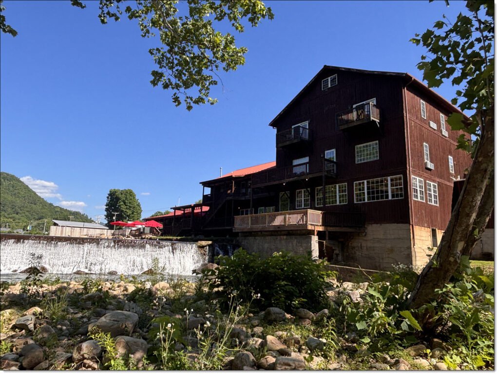 The Old Mill Restaurant, considered the best restaurant in Damascus, Virginia