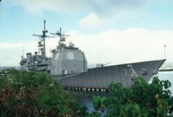 The USS Port Royal by Day