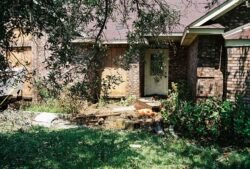 The Front of Our House After Hurricane Katrina