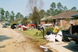 Our Neighborhood in Gautier After Hurricane Katrina