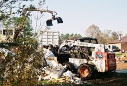 Trash Removal  after hurricane Katrina
