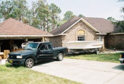 Pulling My Boat Out of Winnie's Flowerbed
