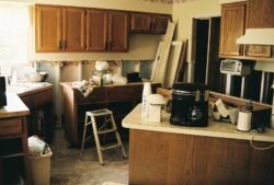 Gutting the kitchen