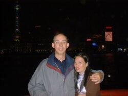 Ron and Winnie in Shanghai