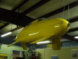 Small Submersable in Museum of Man In The Sea, Panama City, Florida