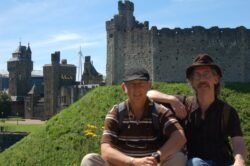 Ron and Jeff In Cardiff, Wales