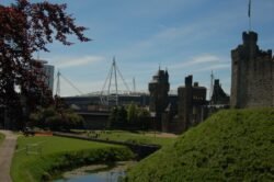 Inside Cardiff Castle