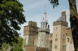 Cardiff Castle From the Outside