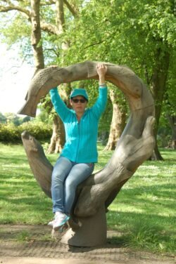 Winnie In A Park Sculpture
