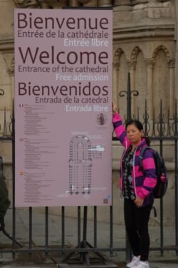 Winnie at Notre Dame