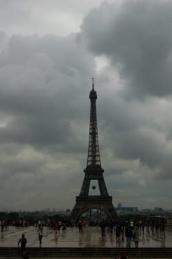 The Eiffel Tower Viewed From Afar Eiffel Tower in the Distance