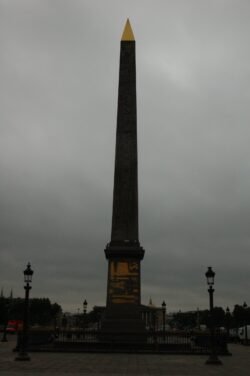 The Obelisk in Place De La Concorde