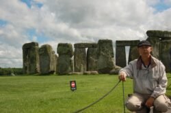 Ron at Stonehenge