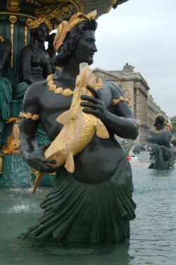Details Of The Triton Statues