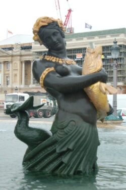 Details Of The Triton Statues