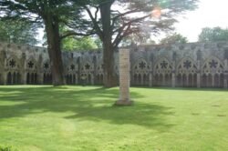 Salisbury Cathedral Courtyard