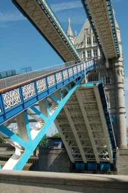 Detail of the Tower Bridge Opening