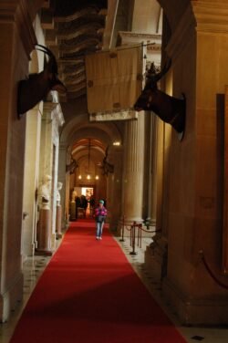 Hallway in Blenheim Palace